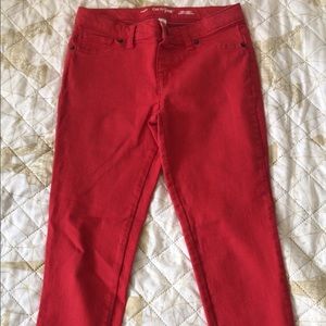 Cute Red Jeggings
